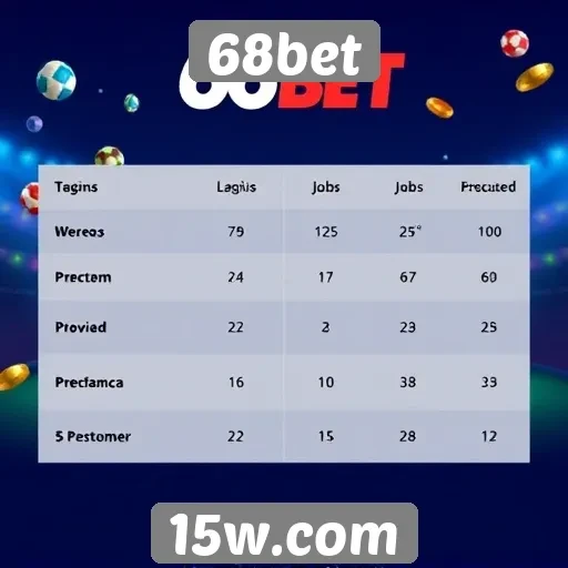 Comparação entre jogos populares no 68bet