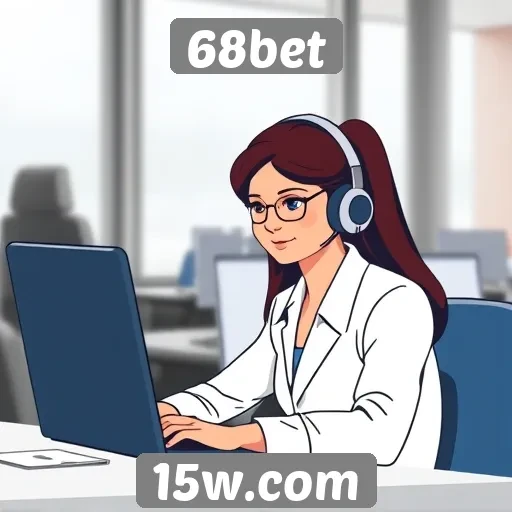 Atendimento ao cliente e suporte na 68bet