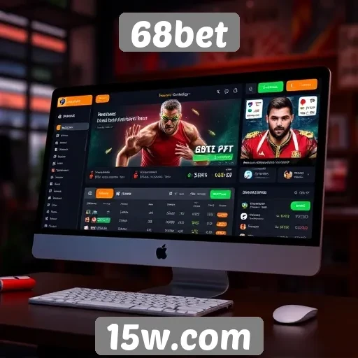 Interface e experiência do usuário no 68bet